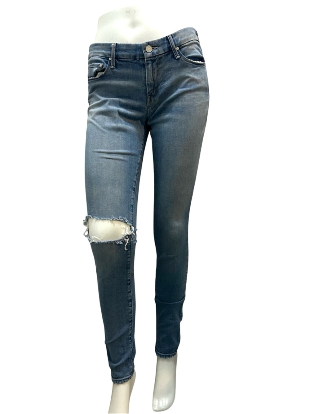 MOTHER Denim The Looker in Love Drunk Cowboy Wash - Size 28